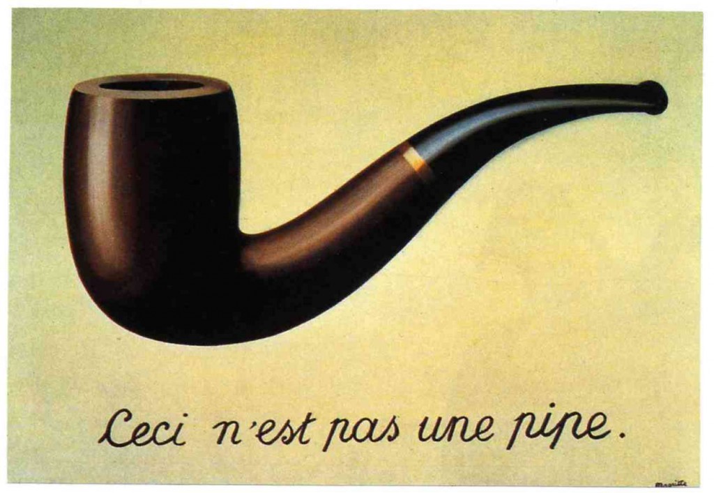 Rene Magritte - "Tai ne pypkė", 1928-1929