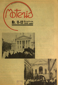 Žurnalo Moteris 1940 metų numerius galima perskaityti Elektroninio paveldo svetainėje